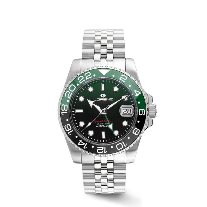 Orologio Lorenz Uomo - Collezione GMT - 030257CC