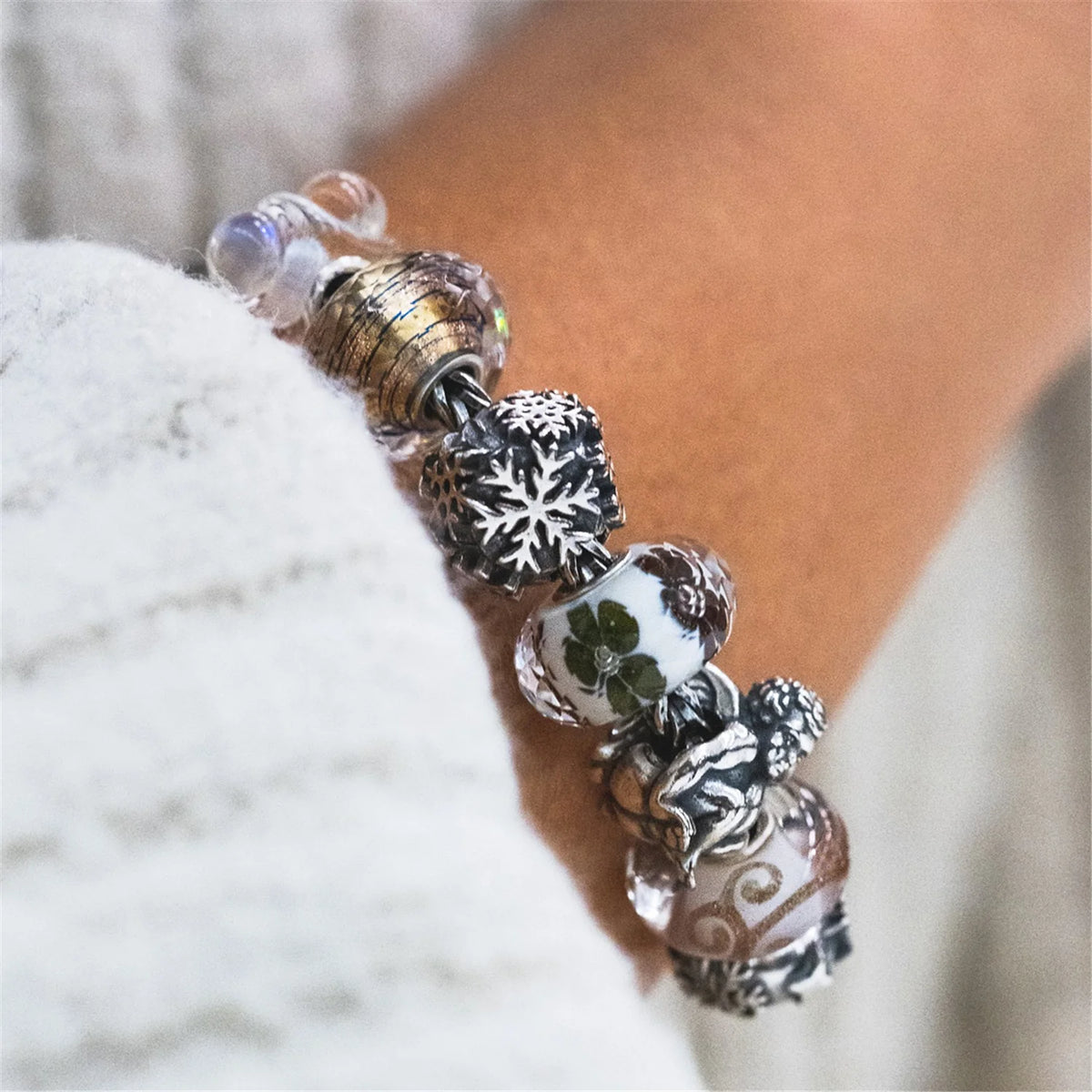 Beads Trollbeads - Fiocchi di Neve - TAGBE-20255