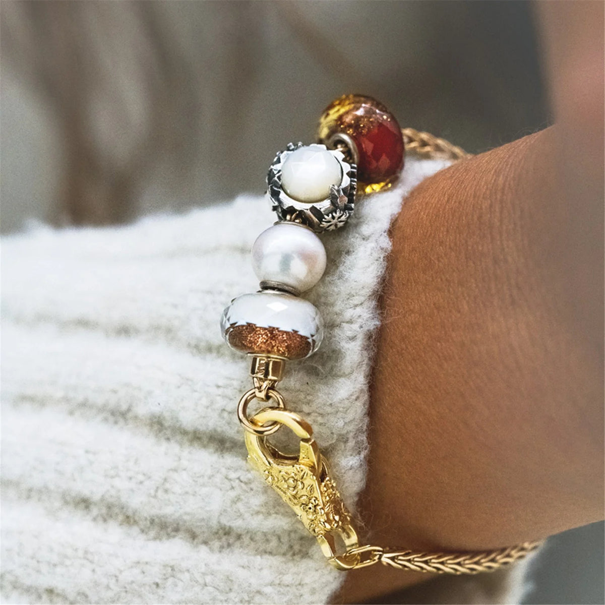 Beads Trollbeads - Nuvole d&#39; Inverno - TGLBE-30095