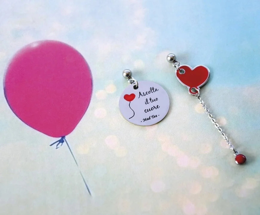 Orecchini in acciaio Mad Tea collezione Dream Big - MWO008