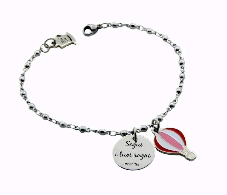 Bracciale in acciaio Mad Tea collezione Dream Big - MWB006