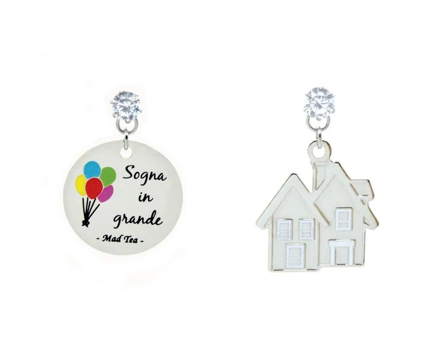 Orecchini in acciaio Mad Tea collezione Dream Big - MWO006