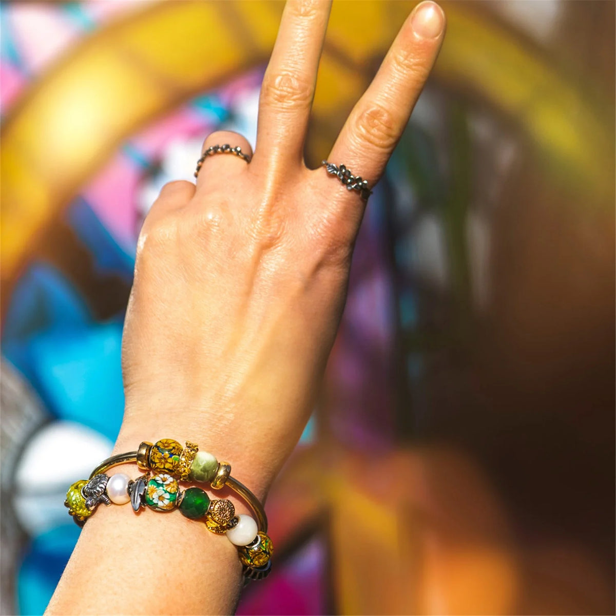 Beads Trollbeads - Spirito dei Fiori - TGLBE-30198