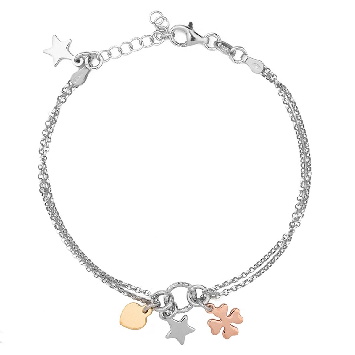 Bracciale Donna in Argento 925 - Chi mi ama - Argento Puro - 120038