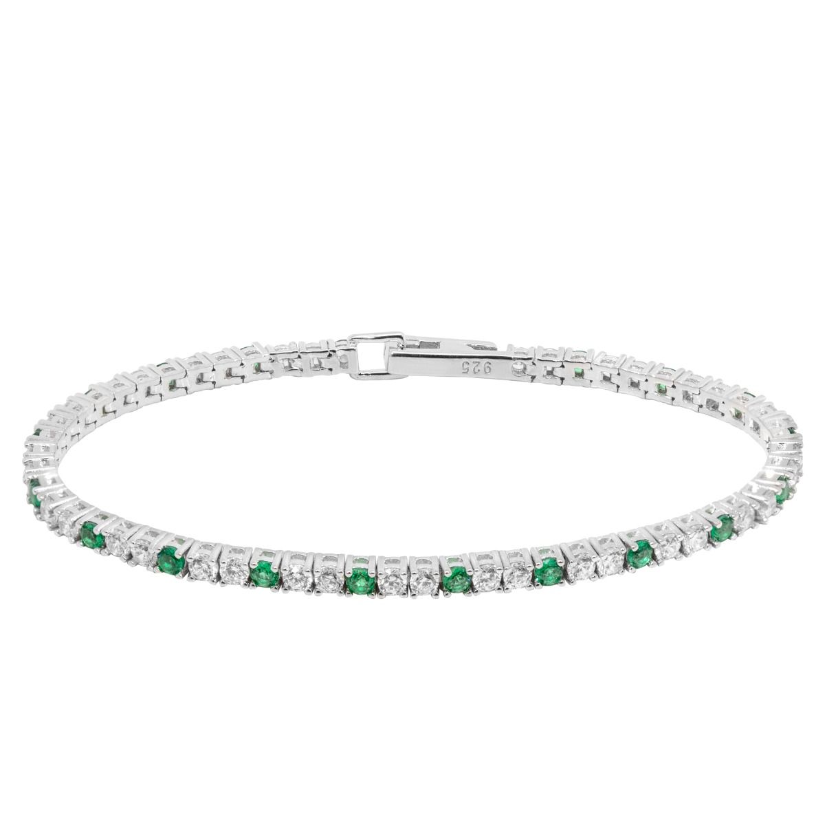 Bracciale Donna in Argento 925 - Chi mi ama - Tennis Lover - 120104