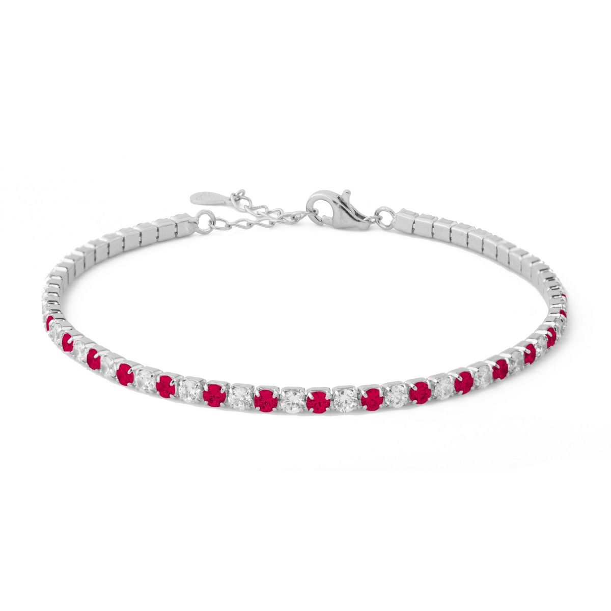 Bracciale Donna in Argento 925 - Chi mi ama - Tennis Lover - 120193