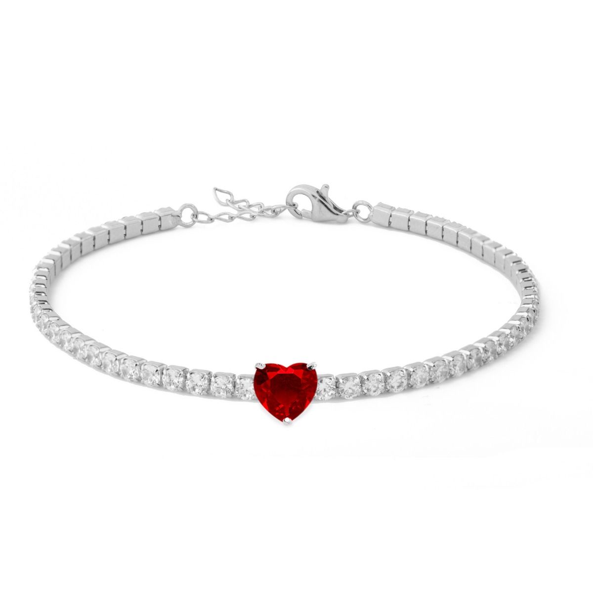 Bracciale Donna in Argento 925 - Chi mi ama - Tennis Lover - 120198