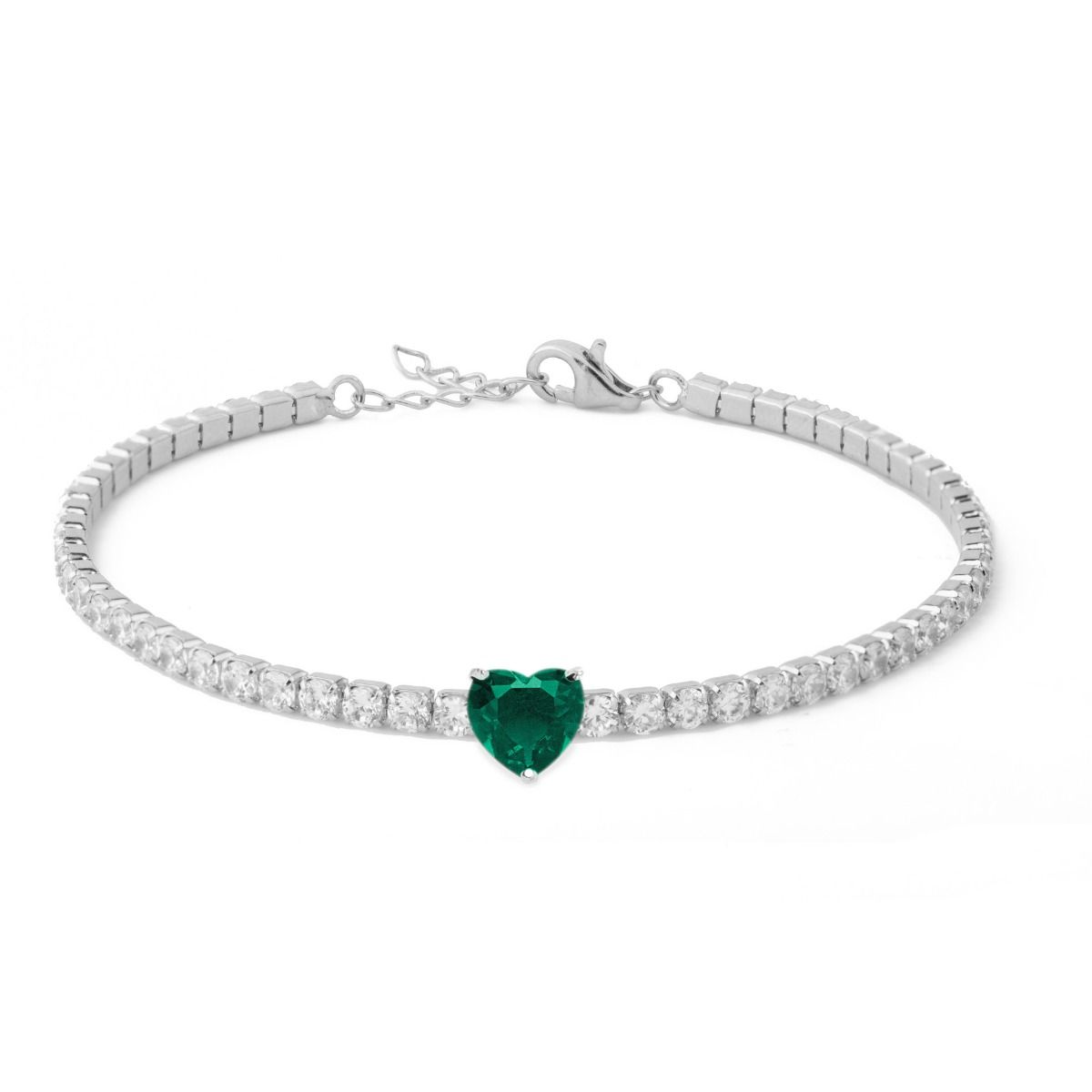 Bracciale Donna in Argento 925 - Chi mi ama - Tennis Lover - 120199