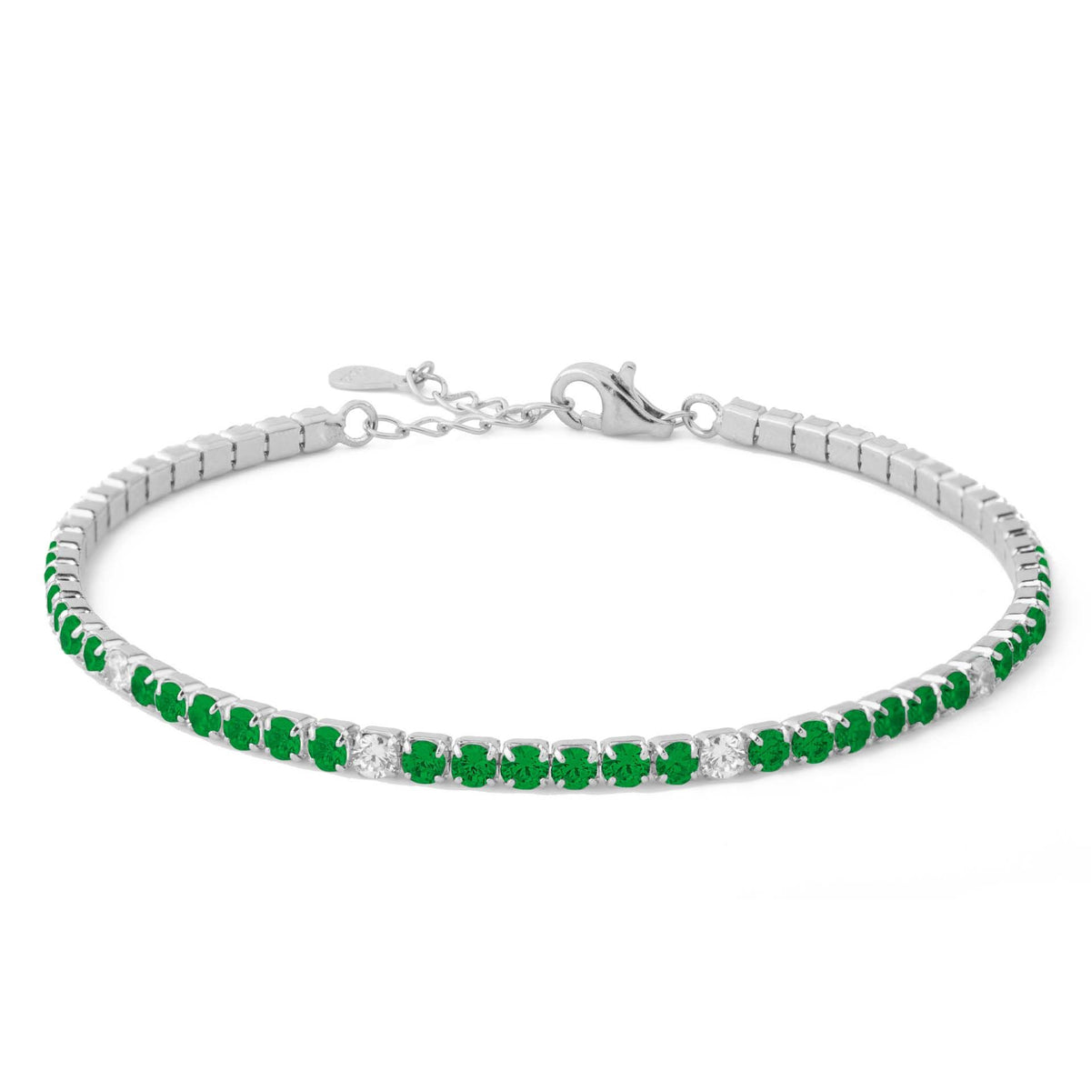 Bracciale Donna in Argento 925 - Chi mi ama - Tennis Lover - 120212