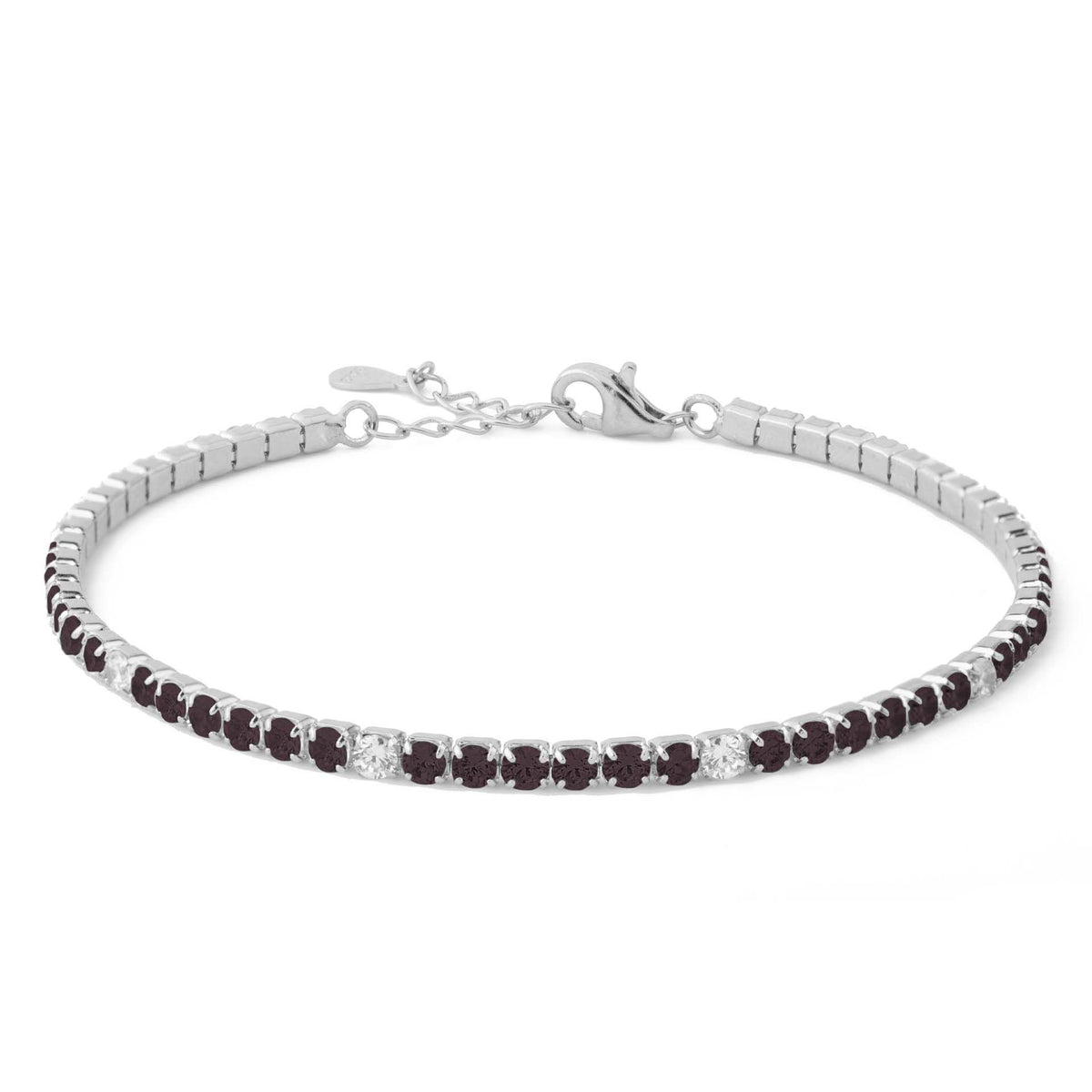 Bracciale Donna in Argento 925 - Chi mi ama - Tennis Lover - 120214