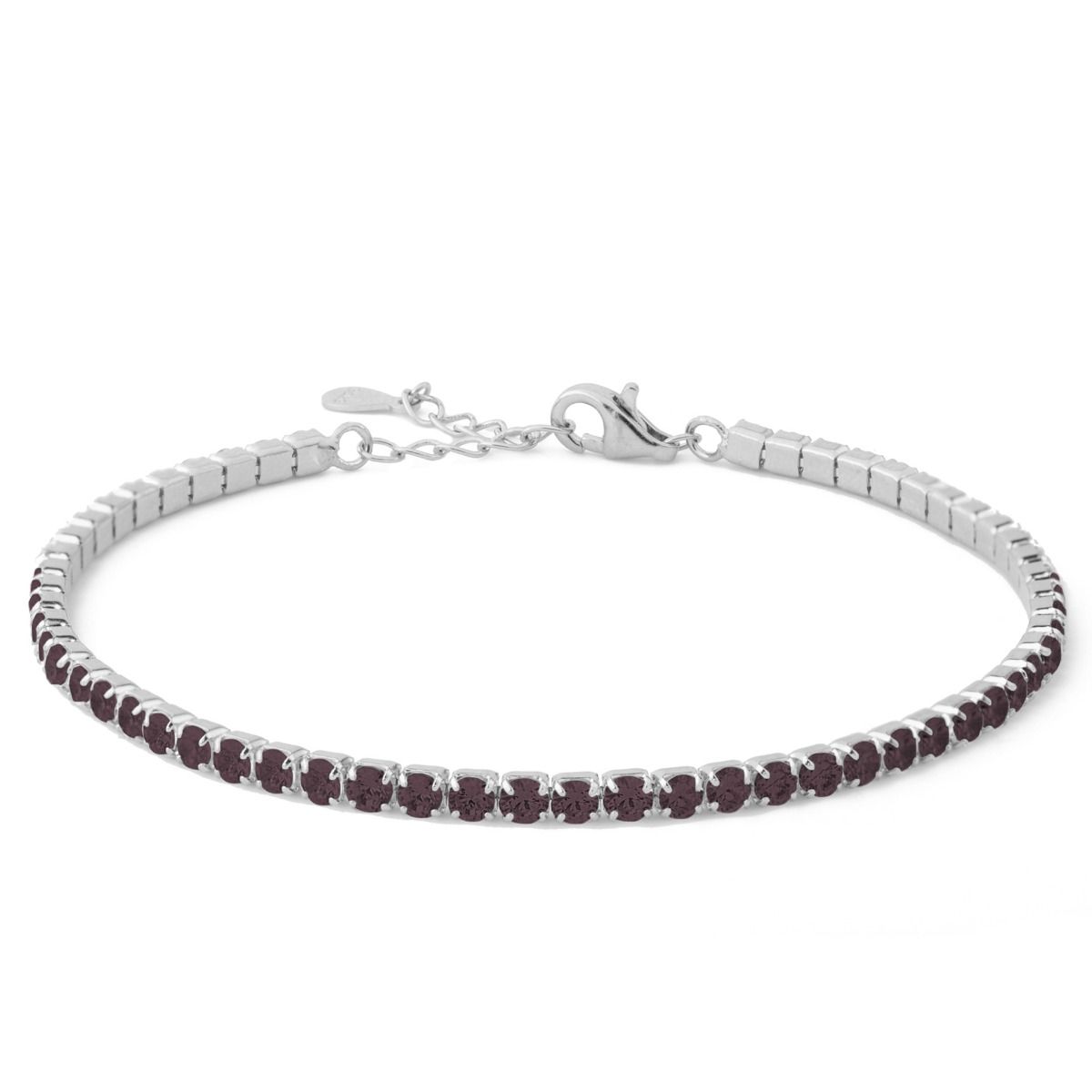 Bracciale Donna in Argento 925 - Chi mi ama - Tennis Lover - 120215