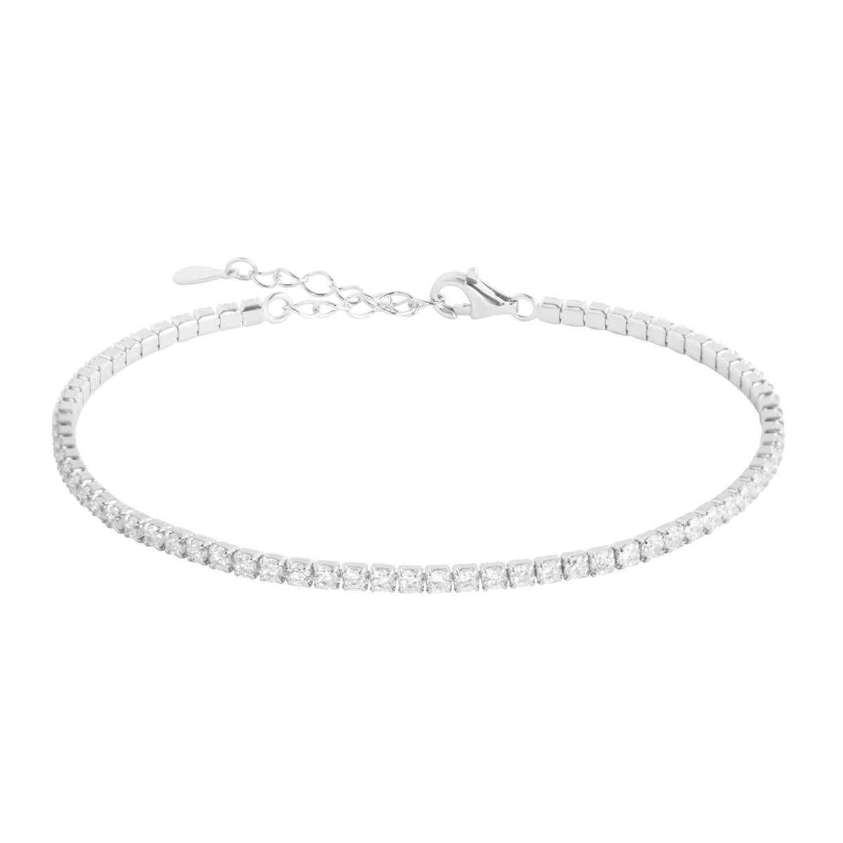 Bracciale Donna in Argento 925 - Chi mi ama - Tennis Lover - 120219