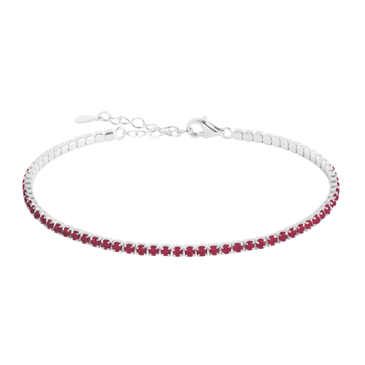 Bracciale Donna in Argento 925 - Chi mi ama - Tennis Lover - 120221