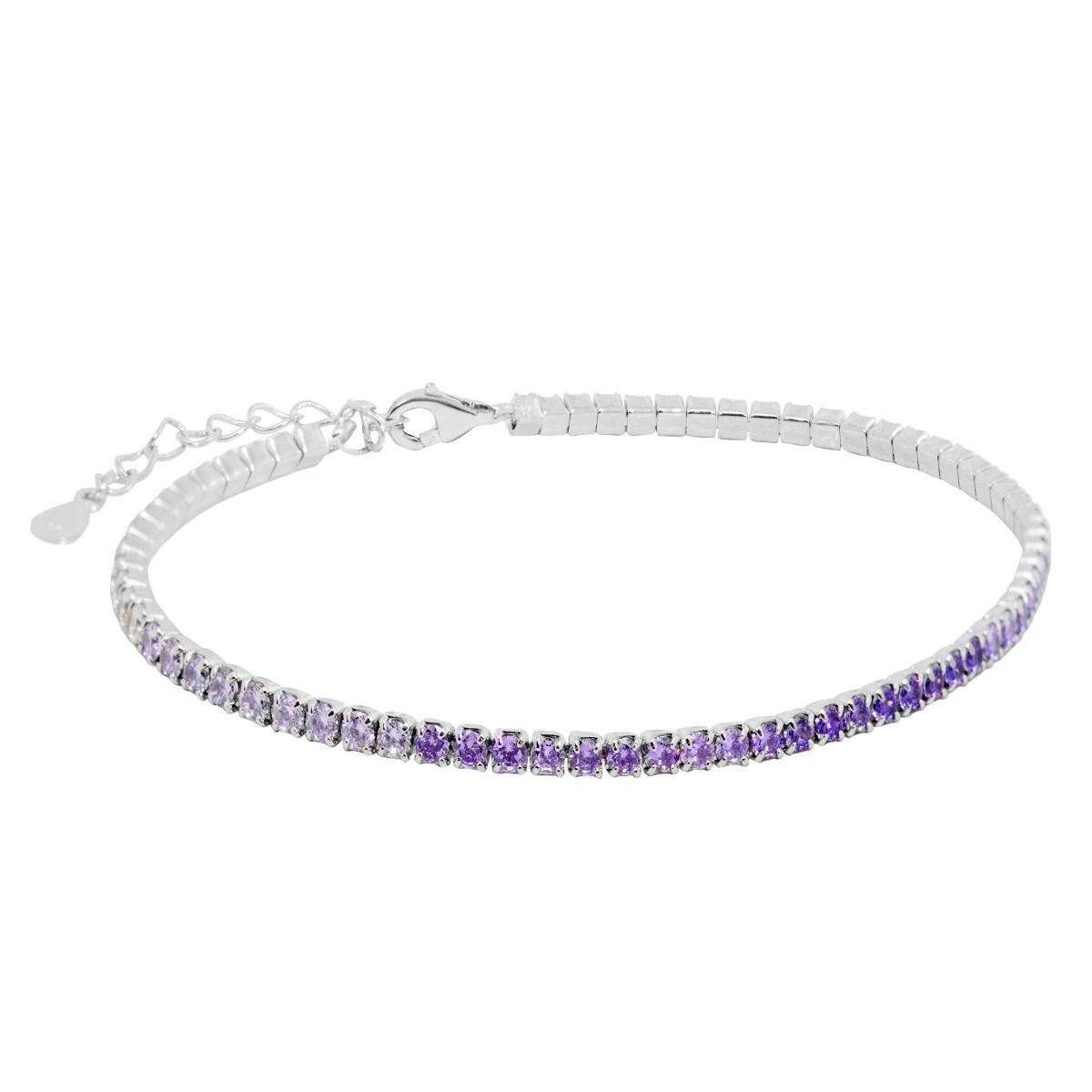 Bracciale Donna in Argento 925 - Chi mi ama - Tennis Lover - 120240