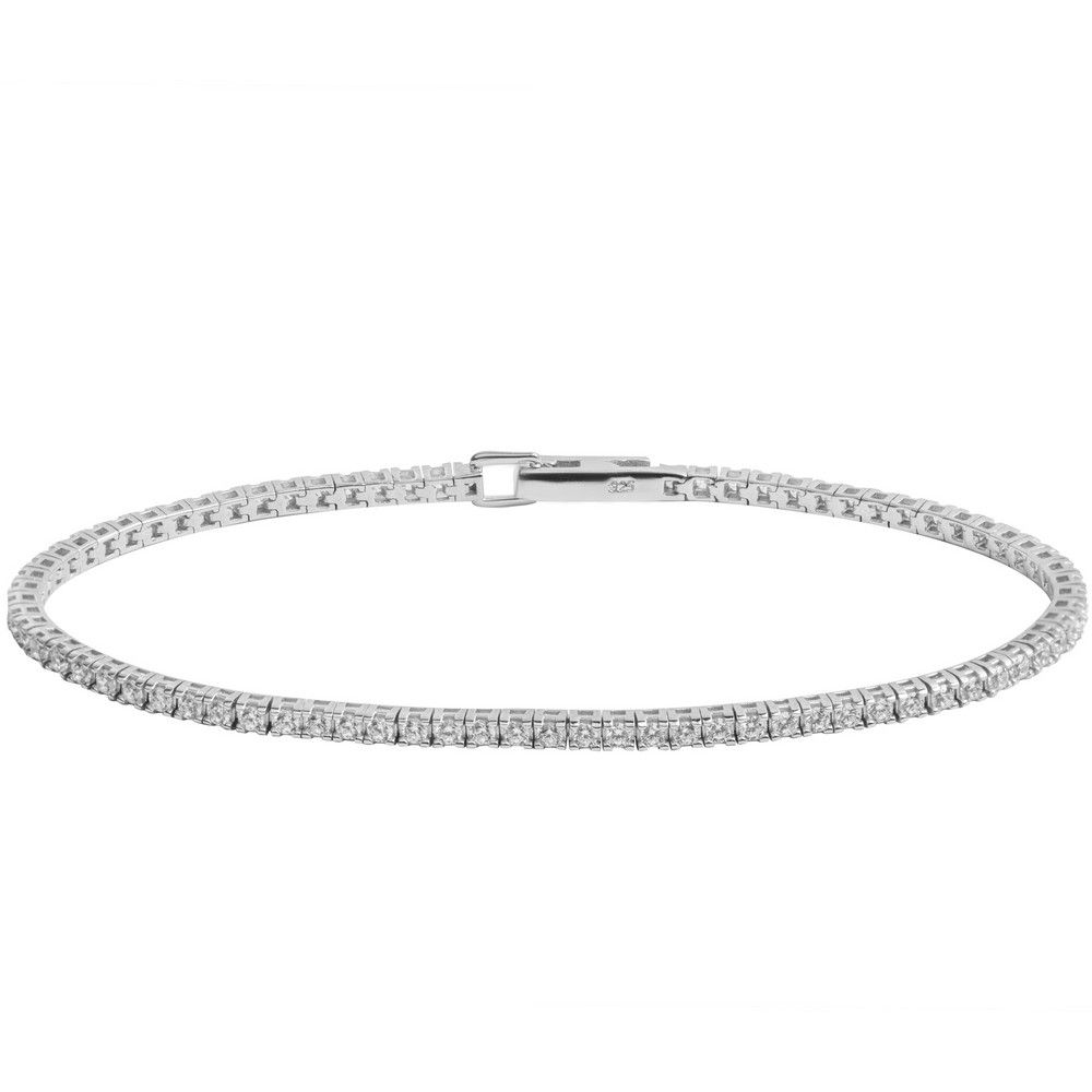 Bracciale Donna in Argento 925 - Chi mi ama - Tennis Lover - 120252