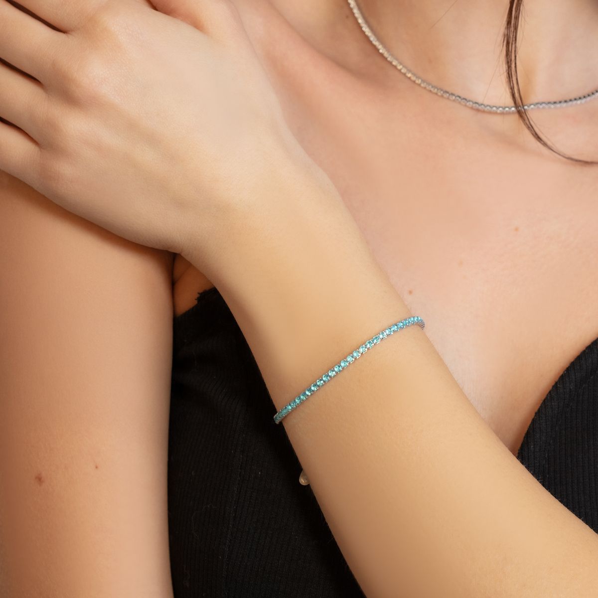 Bracciale Donna in Argento 925 - Chi mi ama - Tennis Lover - 120271