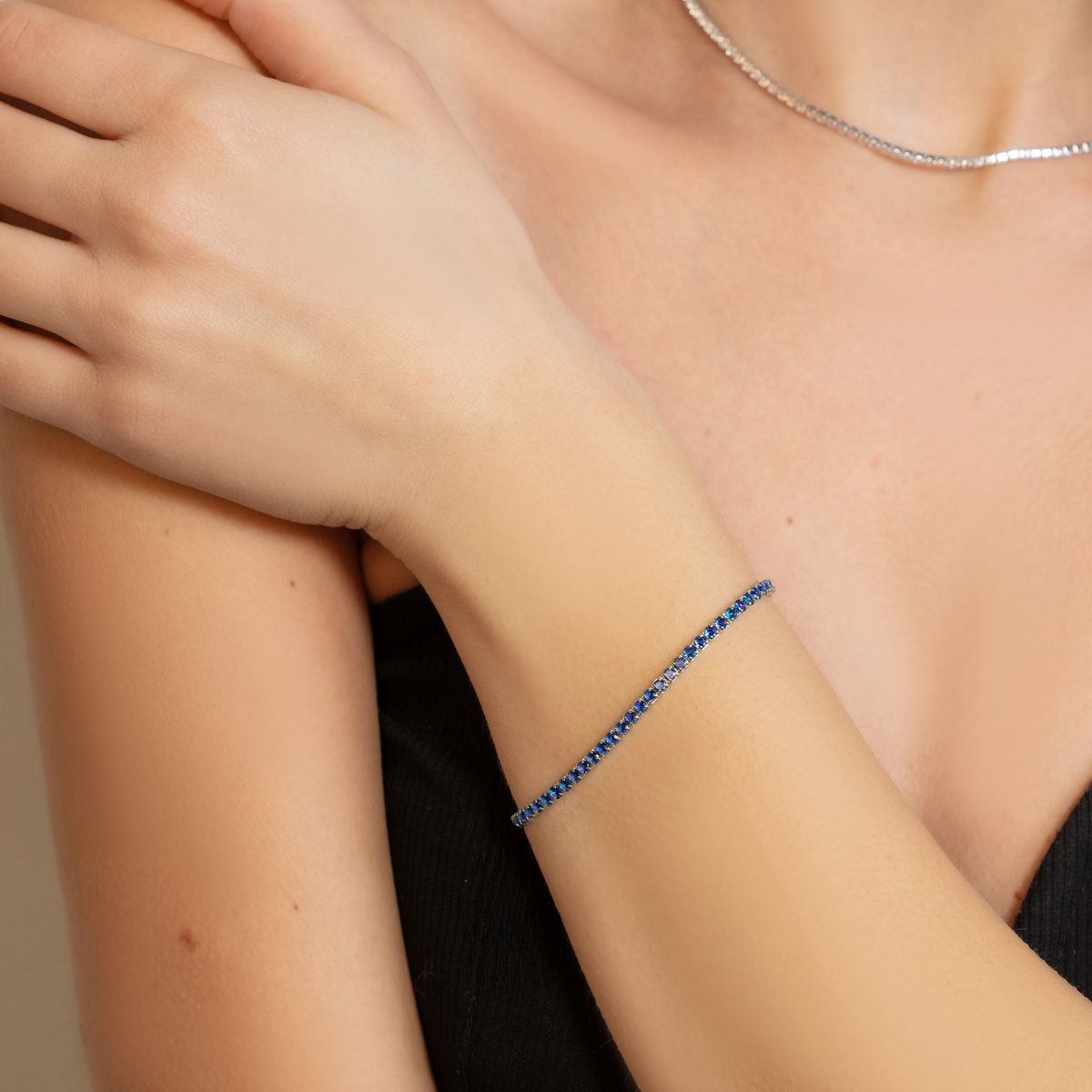 Bracciale Donna in Argento 925 - Chi mi ama - Tennis Lover - 120309