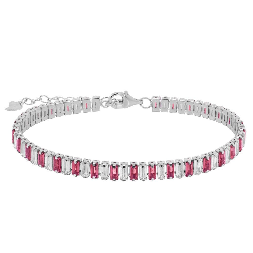 Bracciale Donna in Argento 925 - Chi mi ama - Tennis Lover - 120405