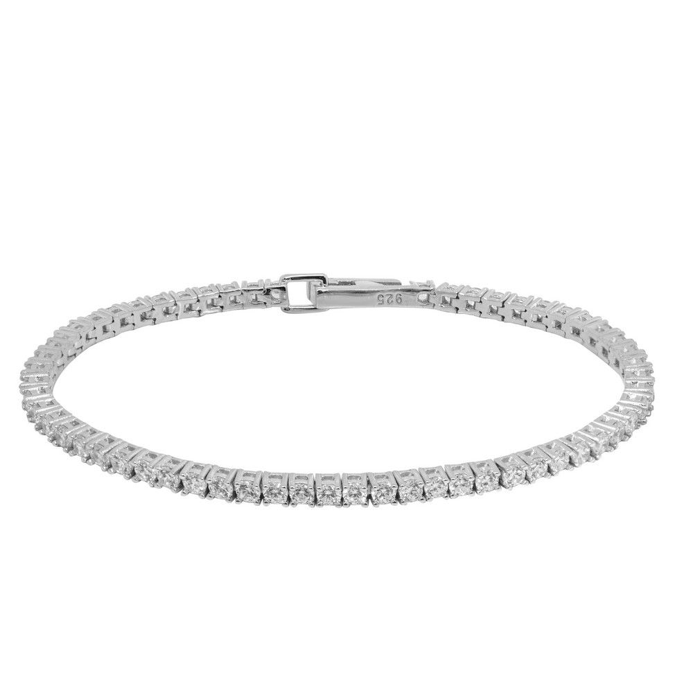 Bracciale Donna in Argento 925 - Chi mi ama - Tennis Lover - 120407