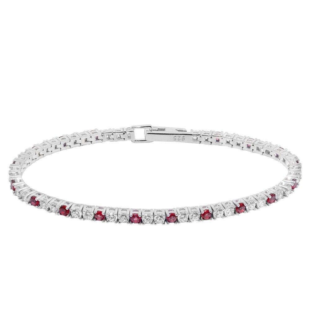 Bracciale Donna in Argento 925 - Chi mi ama - Tennis Lover - 120412