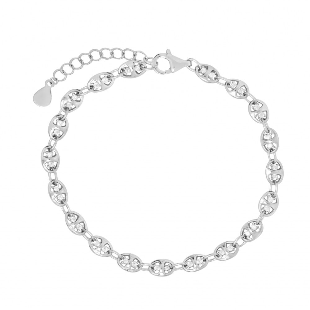 Bracciale Donna in Argento 925 - Chi mi ama - Argento Puro - 120522