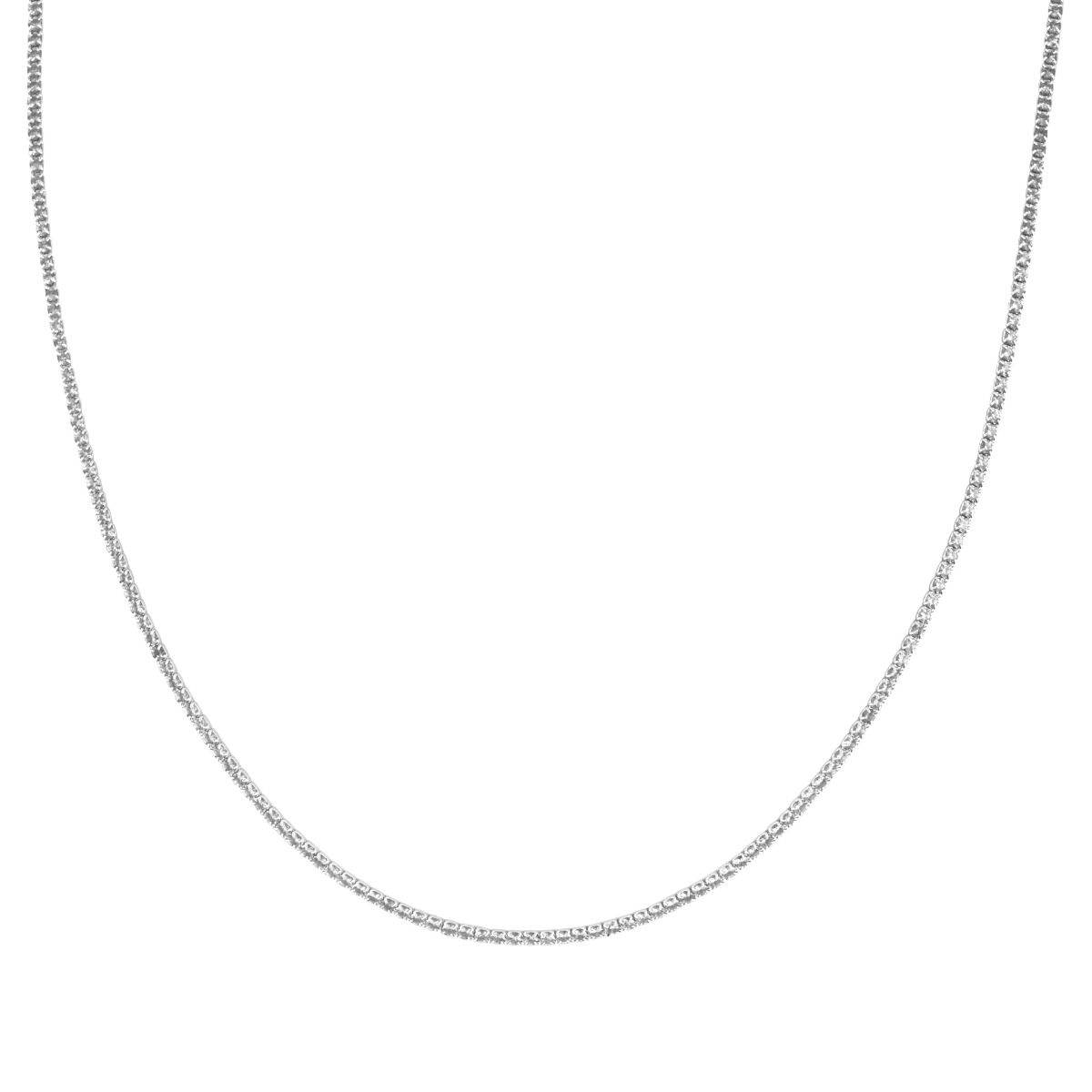 Collana Donna in Argento 925 - Chi mi ama - Tennis Lover - 130062