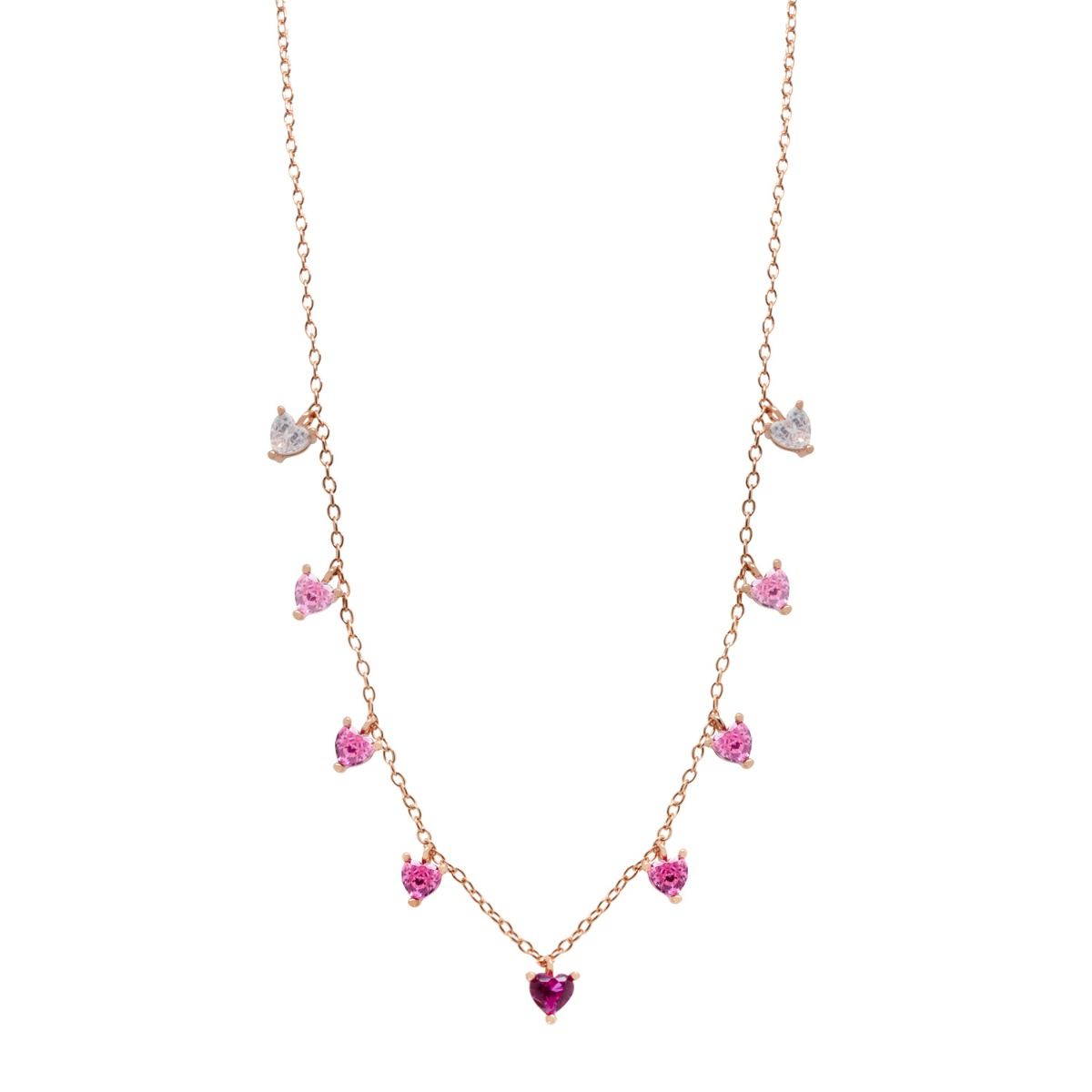 Collana Donna in Argento 925 - Chi mi ama - Tutti pazzi per il colore - 130076