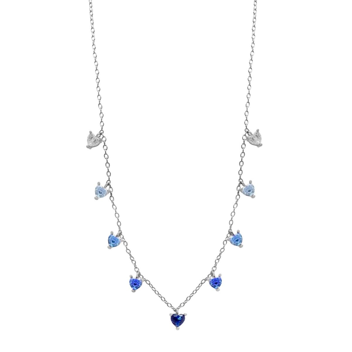 Collana Donna in Argento 925 - Chi mi ama - Tutti pazzi per il colore - 130080