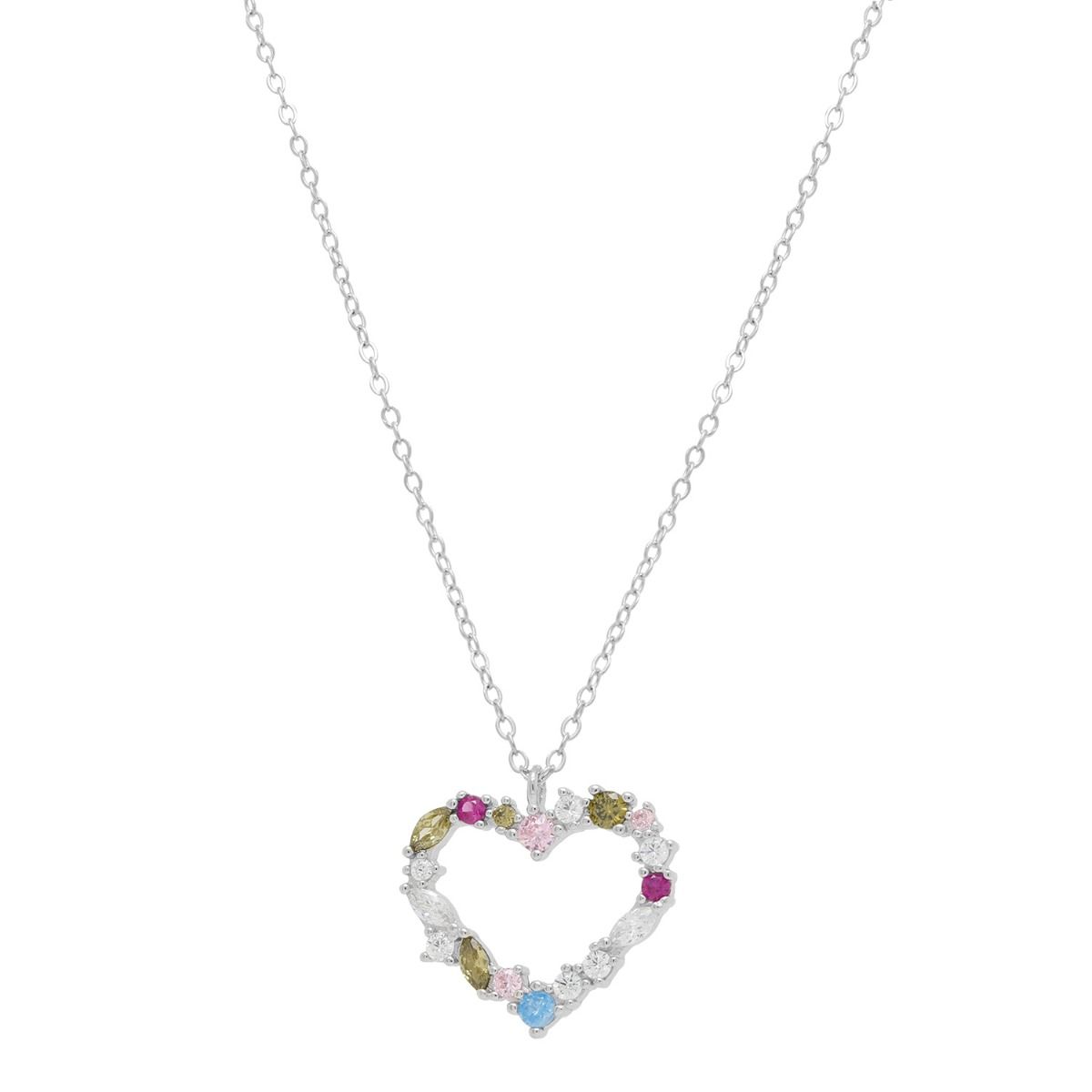 Collana Donna in Argento 925 - Chi mi ama - Tutti pazzi per il colore - 130108