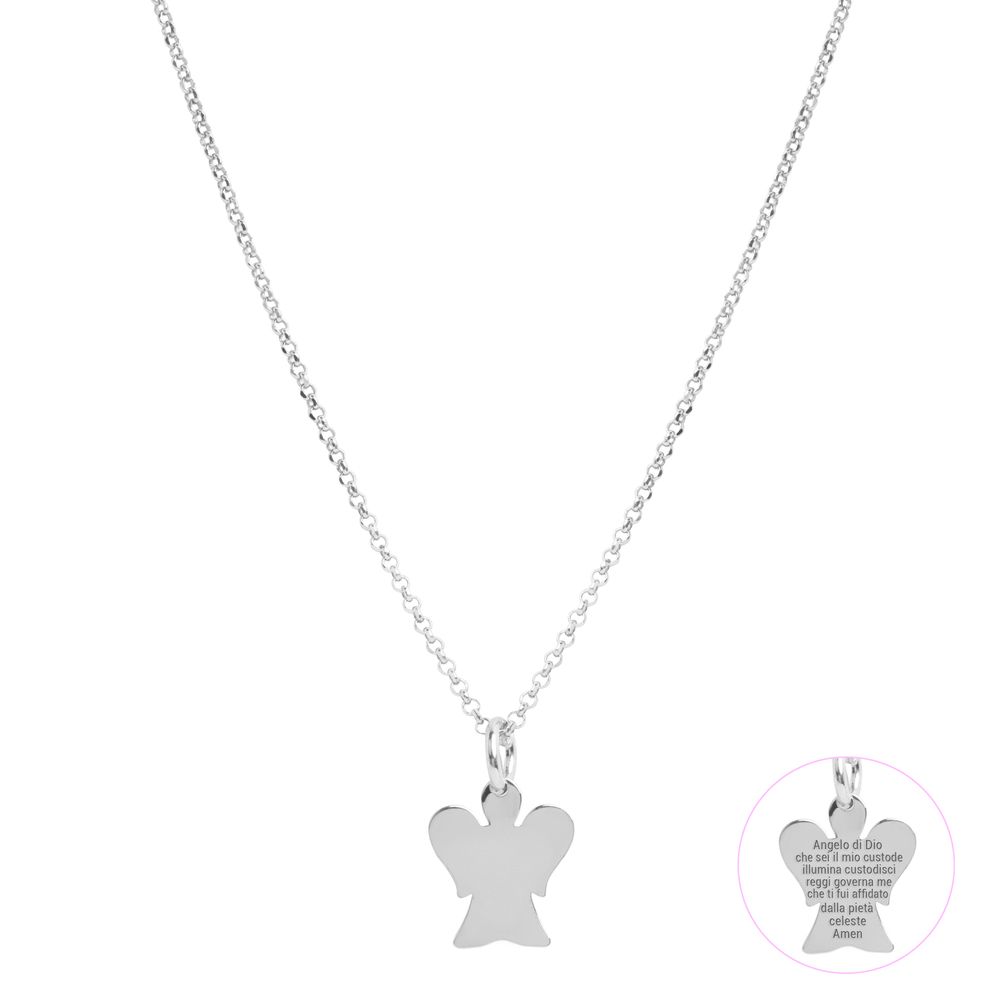 Collana Donna in Argento 925 - Chi mi ama - Argento Puro - 130153
