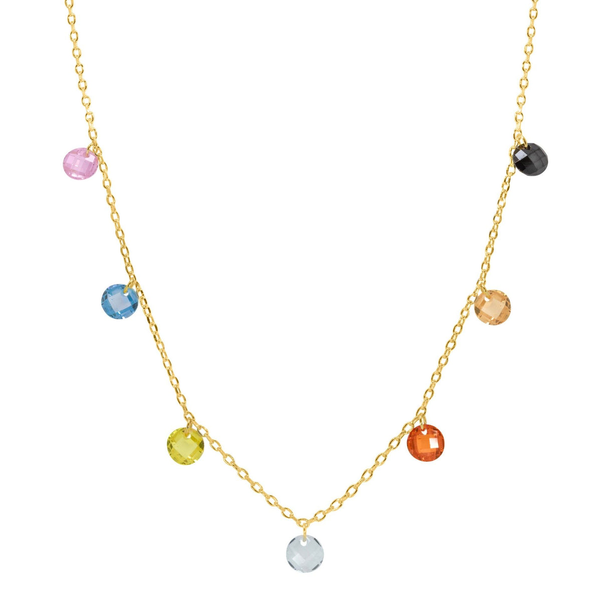 Collana Donna in Argento 925 - Chi mi ama - Tutti pazzi per il colore - 130197