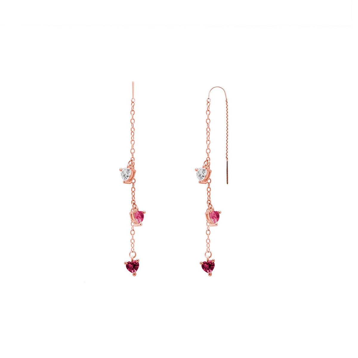 Orecchini Donna in Argento 925 - Chi mi ama - Tutti pazzi per il colore - 140205