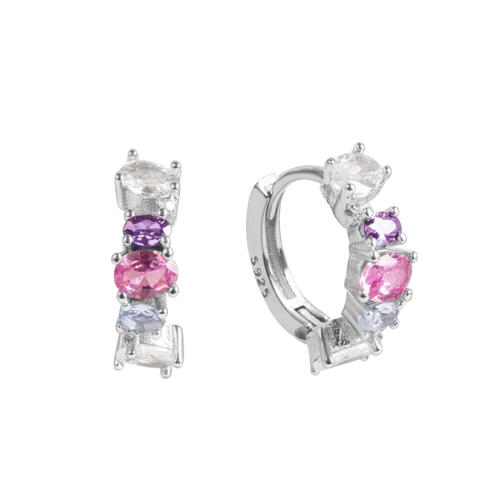 Orecchini Donna in Argento 925 - Chi mi ama - Tutti pazzi per il colore - 140282