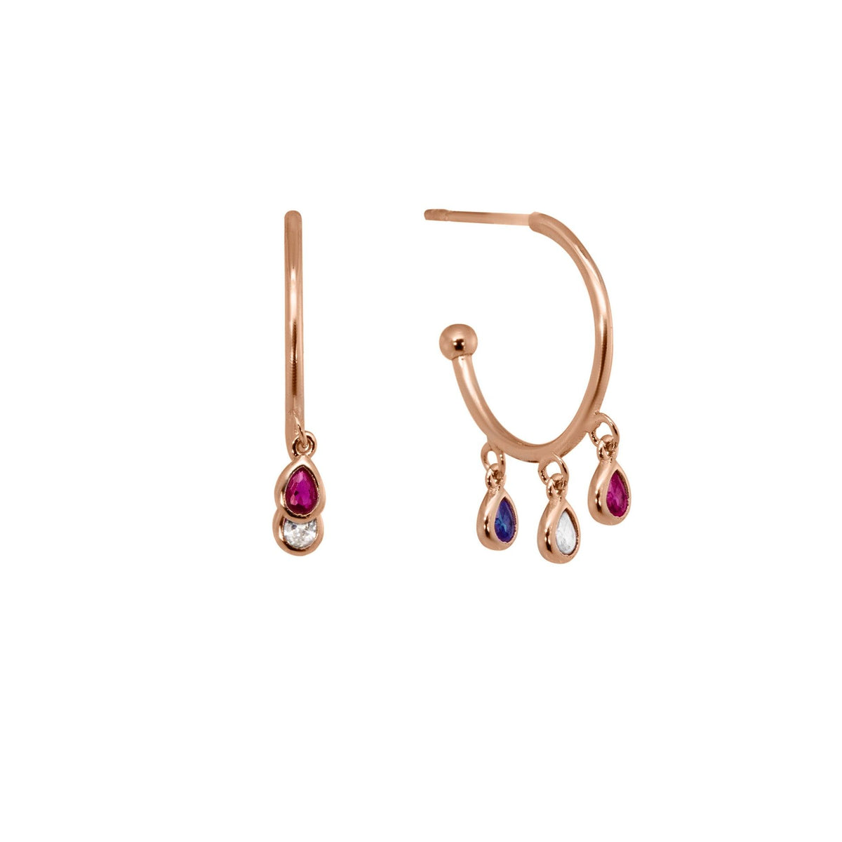 Orecchini Donna in Argento 925 - Chi mi ama - Tutti pazzi per il colore - 140336