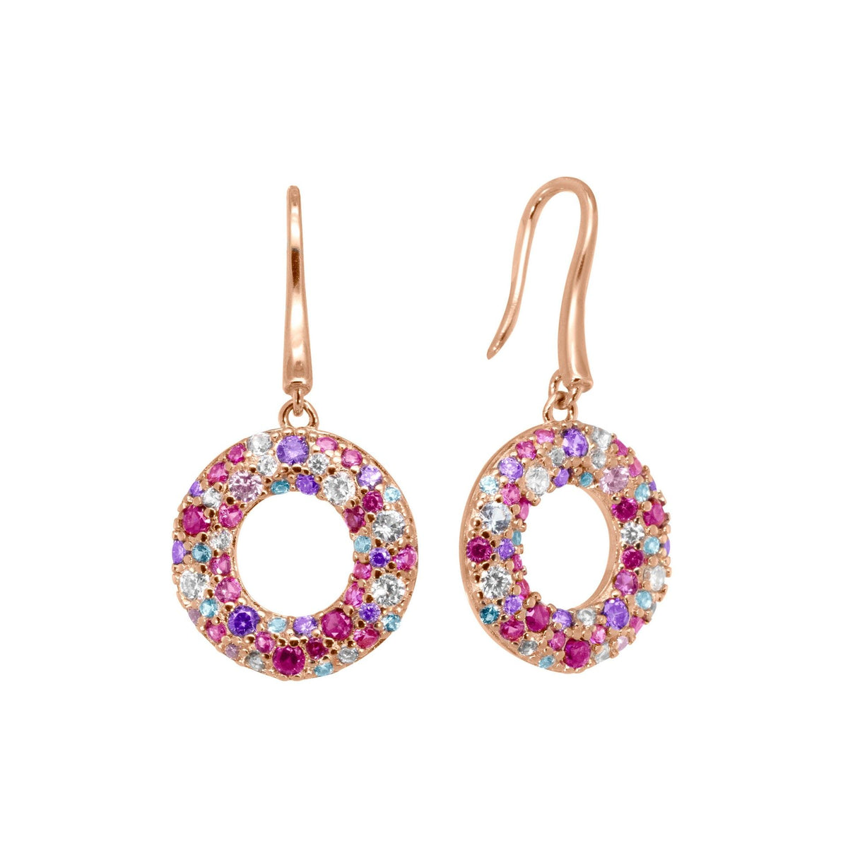 Orecchini Donna in Argento 925 - Chi mi ama - Tutti pazzi per il colore - 140421