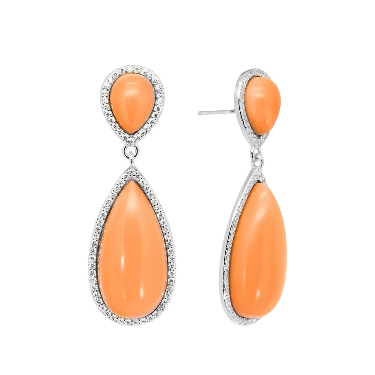 Orecchini Donna in Argento 925 - Chi mi ama - Tutti pazzi per il colore - 140483