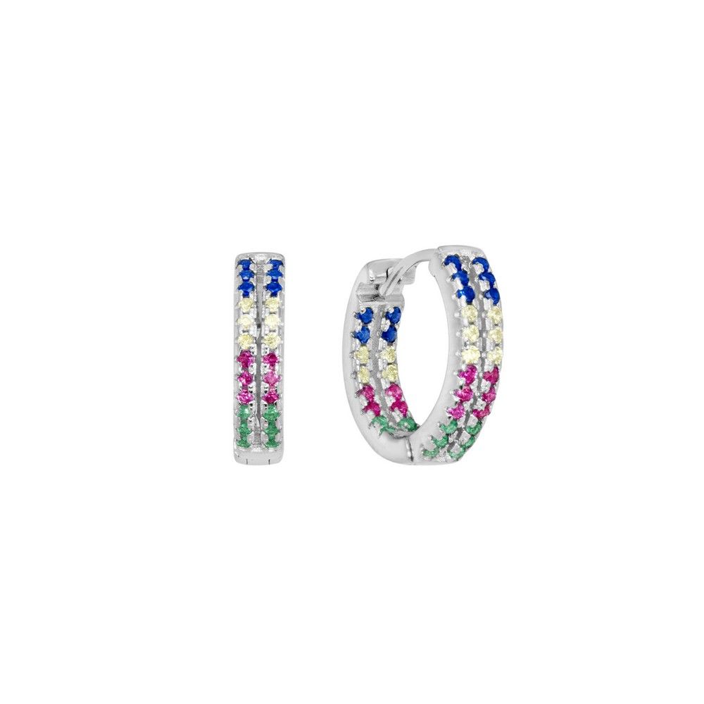 Orecchini Donna in Argento 925 - Chi mi ama - Tutti pazzi per il colore - 140534