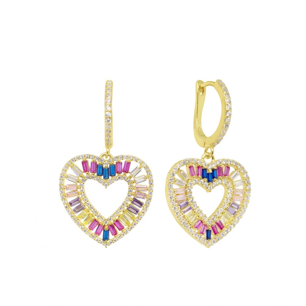 Orecchini Donna in Argento 925 - Chi mi ama - Tutti pazzi per il colore - 140552