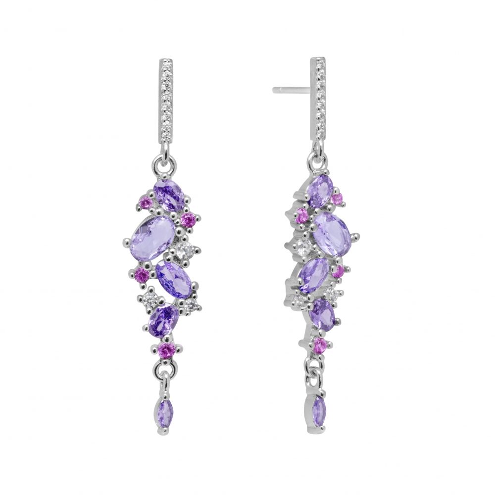 Orecchini Donna in Argento 925 - Chi mi ama - Tutti pazzi per il colore - 140556