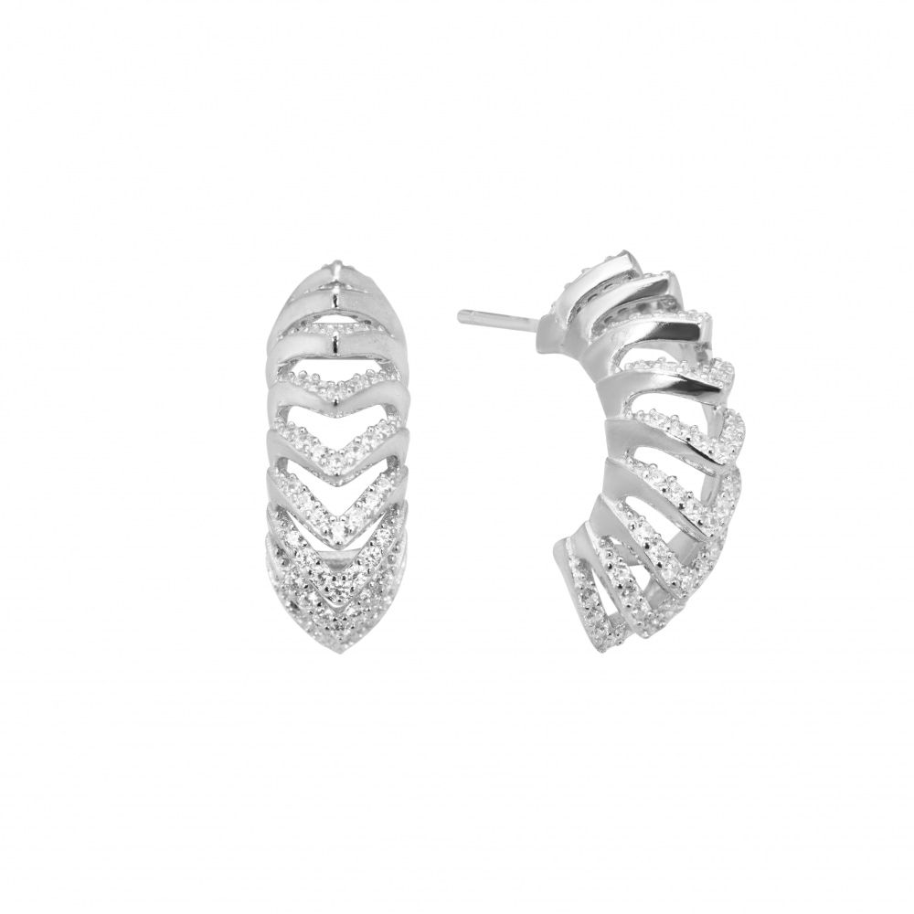 Orecchini Donna in Argento 925 - Chi mi ama - Argento Puro - 140624