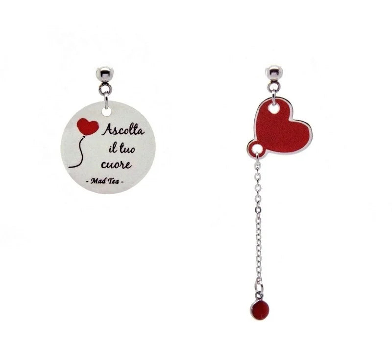 Orecchini in acciaio Mad Tea collezione Dream Big - MWO008