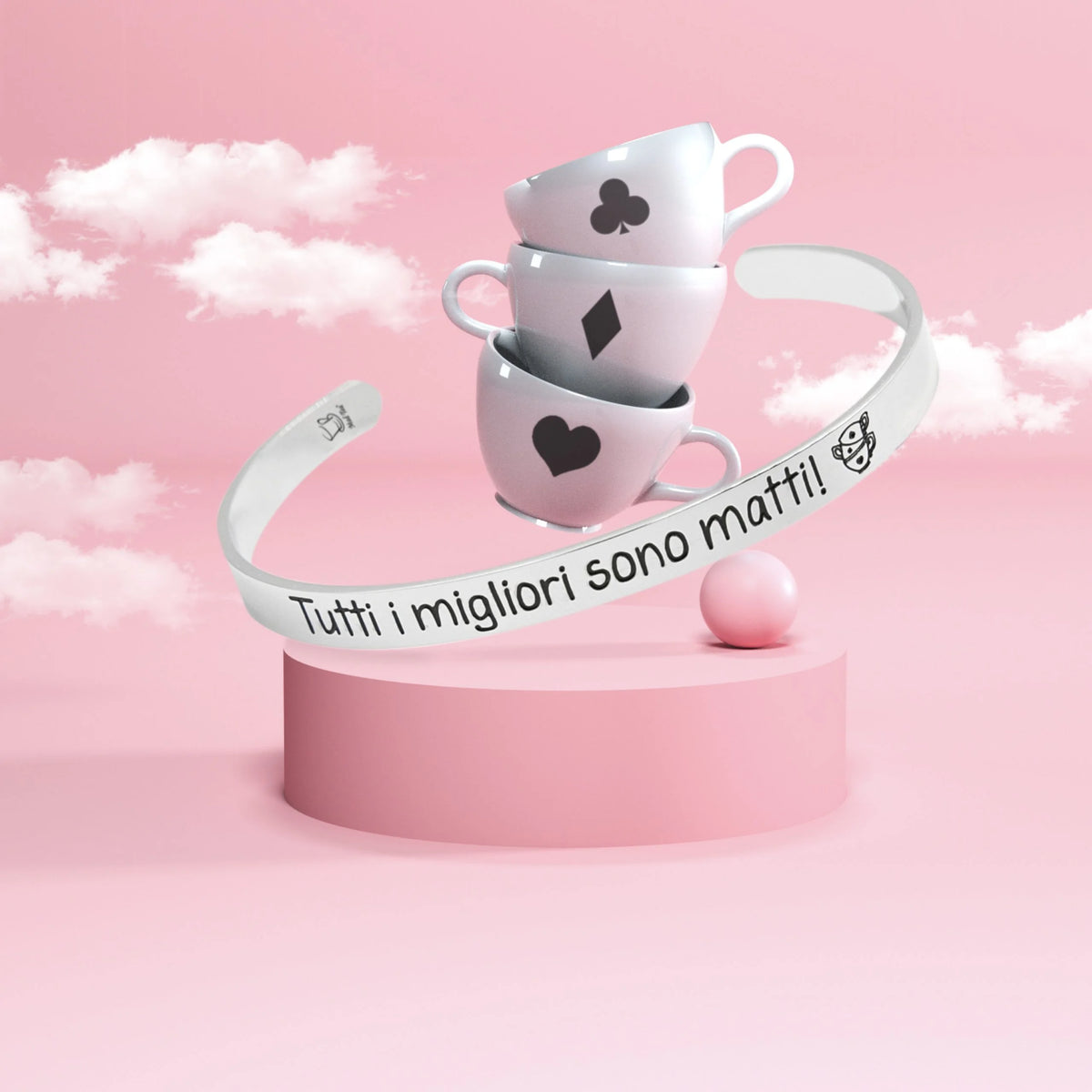 Bracciale in acciaio Mad Tea collezione Bracciali da favola - AWB013