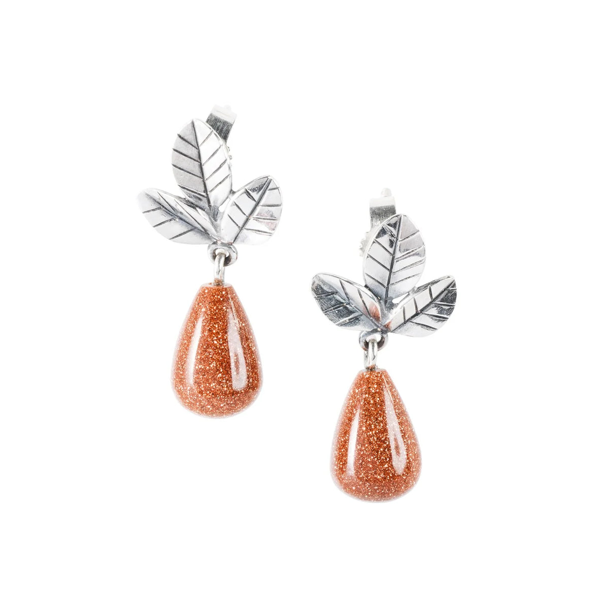 Orecchini Trollbeads - Orecchini Foglie della Positività - TAGEA-00127