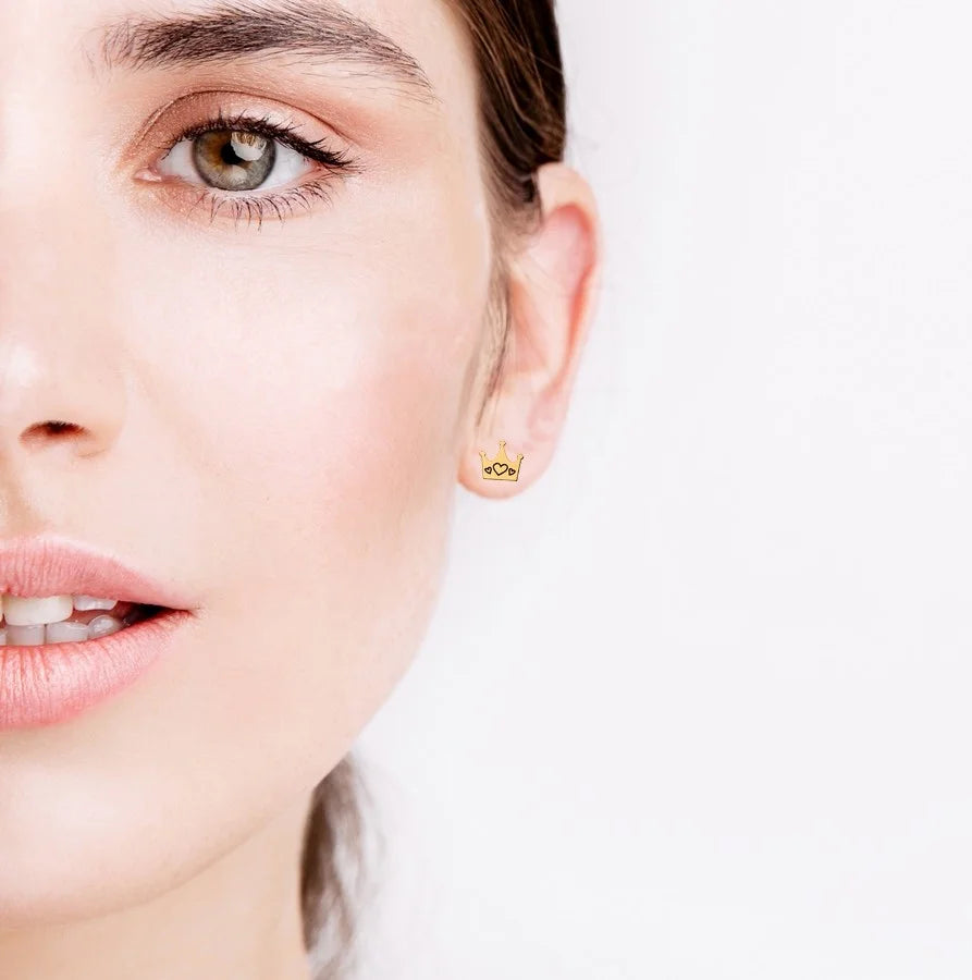 Orecchini in acciaio Mad Tea collezione Orecchini da favola-CNFO006