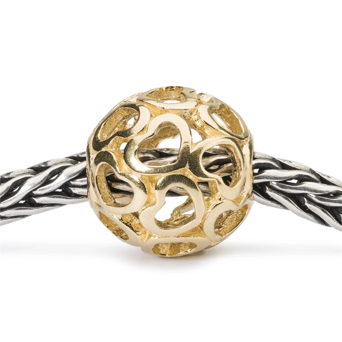 Beads Trollbeads - Coperta di Cuori - Oro - TAUBE-00119