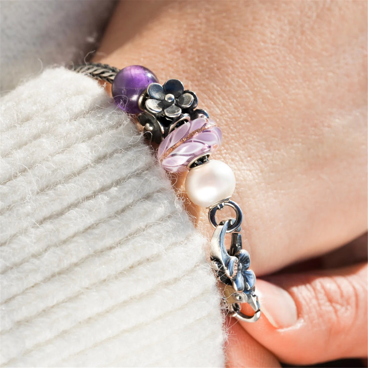 Beads Trollbeads - Fiori Sinceri - TAGBE-20298