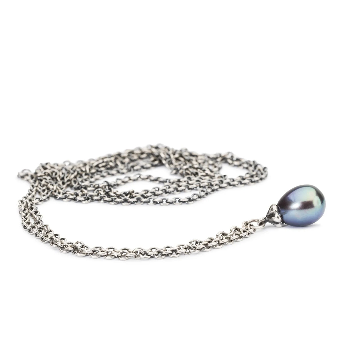 Base Trollbeads - Collana Fantasia con Perla Pavone - TAGFA-00056