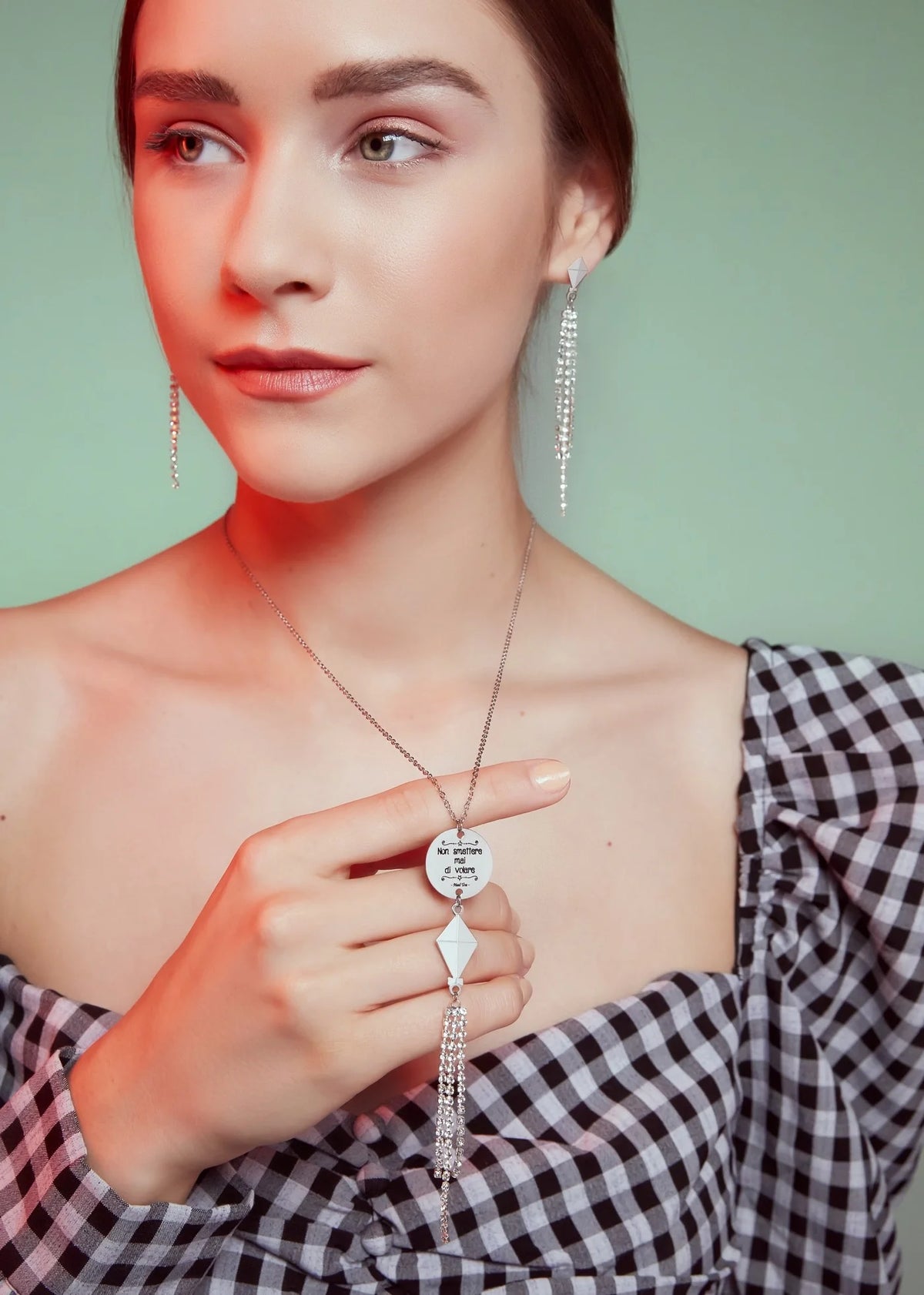 Collana in acciaio Mad Tea collezione Mary Poppins-MAPC007