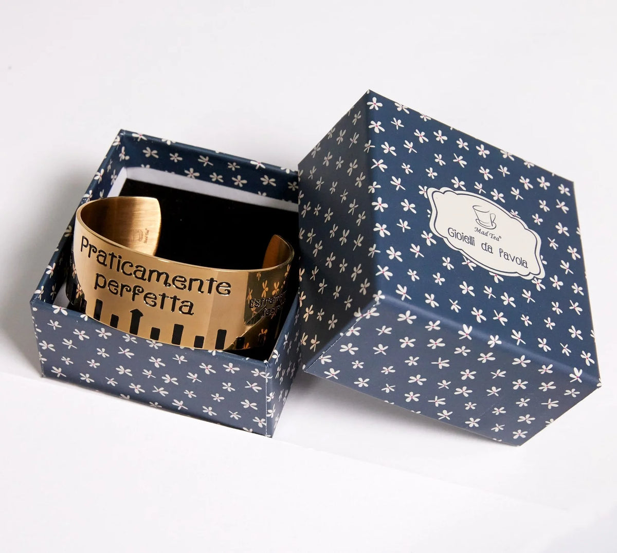 Bracciale in acciaio Mad Tea collezione Mary Poppins-GMAP001