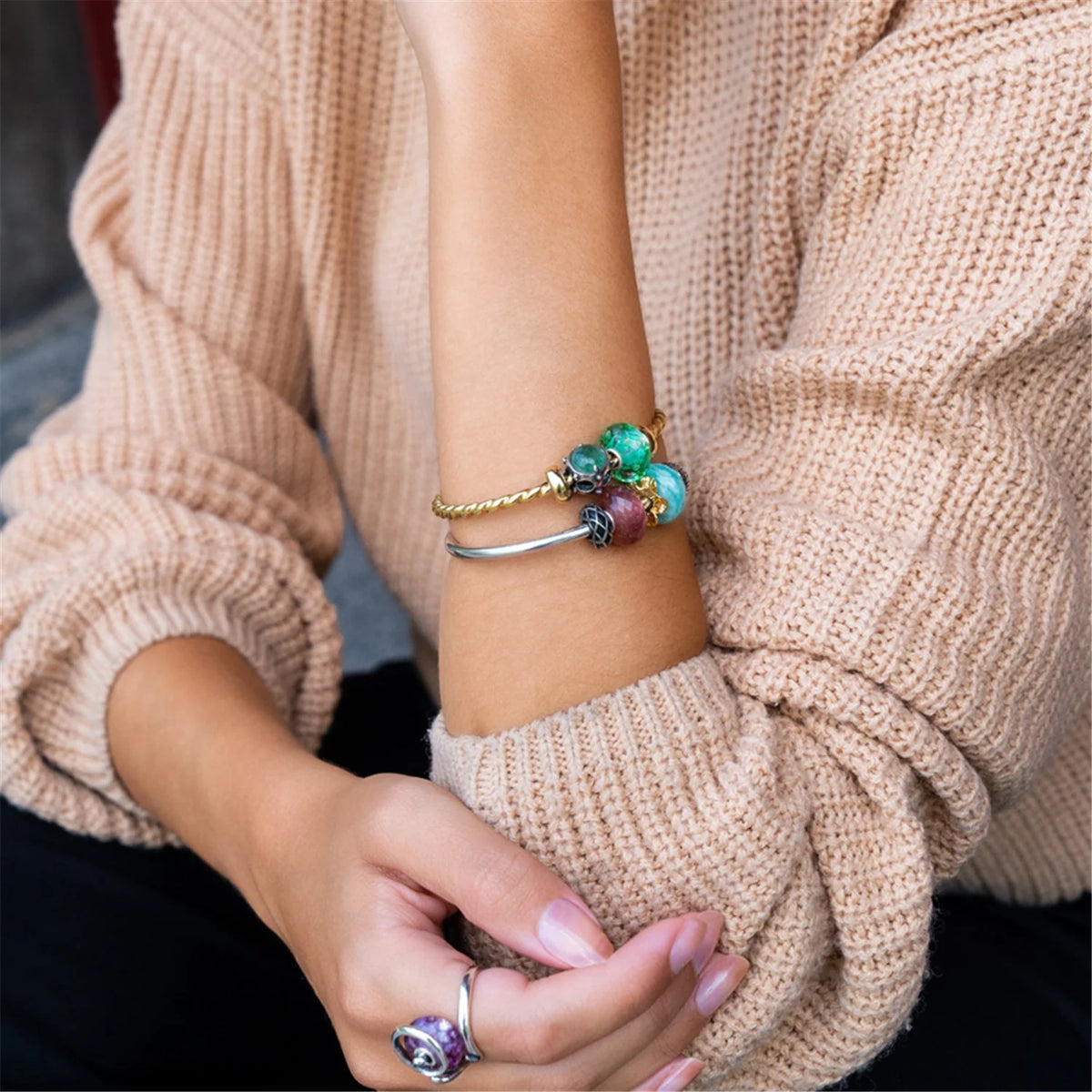 Stop Trollbeads - Stop Notte Stellata - TAGBE-10184